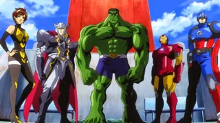 Poster for Marvel Disk Wars: The Avengers