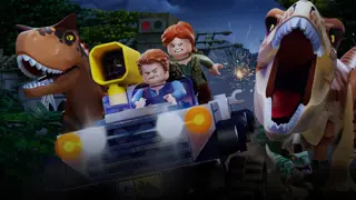 Poster for LEGO Jurassic World: The Secret Exhibit