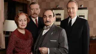 Poster for Agatha Christie's Poirot