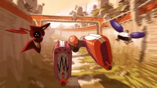 Poster for Ōban Star-Racers