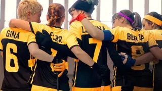 Poster for The Hockey Girls