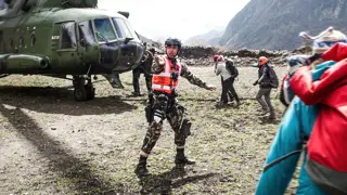 Poster for Aftershock: Everest and the Nepal Earthquake